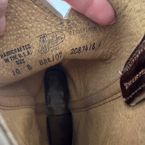 Women's‎ Justin Western Boot Distressed Tan BRL107 sz 10 B - Picture 7 of 10